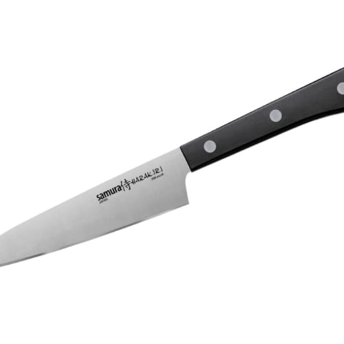 Kokkekniv 120mm, Samura Harakiri, kjøkkekniv samura, japanske kniver, universalkniv samura, kjøp samura kniv, [SHR-0021B]