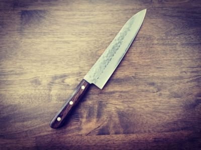 Kokkekniv 210mm, Sakon Ginga, Hokiyama, Hokiyama Sakon Ginga Gyuto 210mm, kjøp japansk kokkekniv, kjøp kjøkkekniv