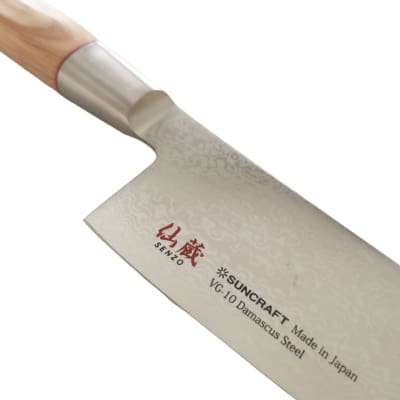 Santoku 167mm Twisted Octagon [TO-04], santoku, santoku kniv