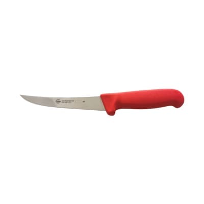 Utbeiningskniv (semi-fleksibel) 13cm rød Supra, utbeiningskniv, Supra