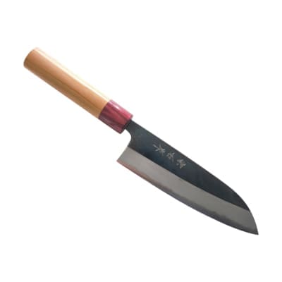 Muneishi Aogami #2 Iron Cherry Red - Santoku 165mm, muneishi, aogami 2